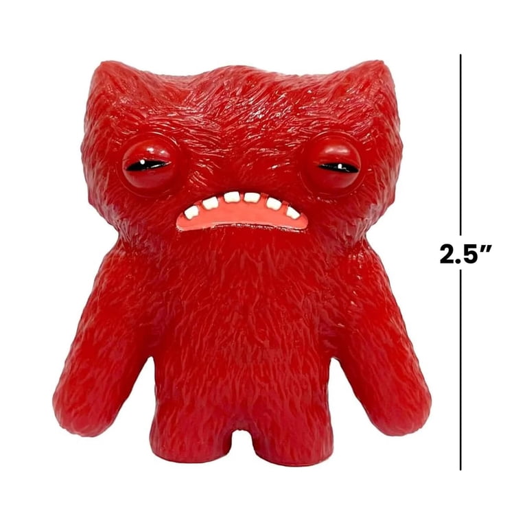 FUGGLER ユニークな赤いぬいぐるみ Fuggler 2.5 Inch Vinyl Figure | Wide Eyed Weirdo Red - Walmart.com