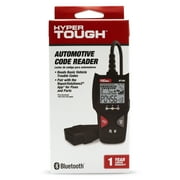 Hyper Tough HT100 Code Reader, 1996 & Newer OBD2 Vehicles, Free Fix & Part Recommendations