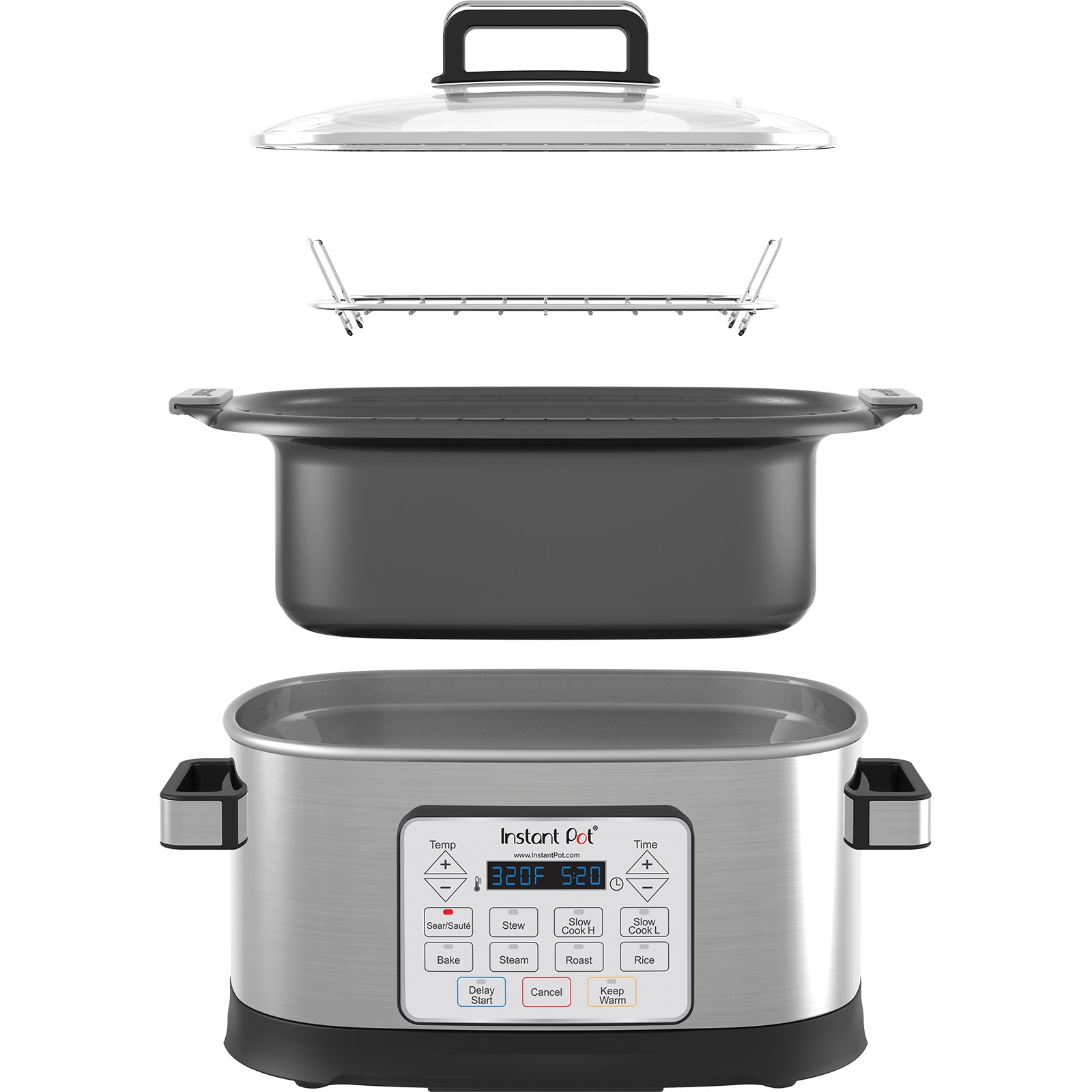 Instant Pot Gem Electric Pressure Cooker, Programmable Multi-Use Slow Cooker, 6 Quart - image 3 of 6