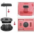 thumbnail image 5 of Strong Fuel Can Lock Bracket Mount for 10 20 30L Jerry Can Gas Diesel Fuel Tank Oil Container Spare Petrol Tank Backup, 5 of 7