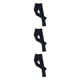 thumbnail image 2 of Wosthever Mallas de patinaje Crystal Sparkling Pants Leggings de patinaje artístico Pure Black160 Type1 NO1, 2 of 6