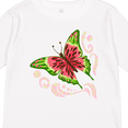 thumbnail image 4 of Inktastic Watermelon Butterfly Boys or Girls Long Sleeve Toddler T-Shirt, 4 of 5