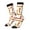 2 Black-1, variant on Dachshund Dog Print Adult Socks for Men & Women,Calf Socks, Ankle Socks,Boots Socks,Breathable Casual Sock,Unisex Crew Socks