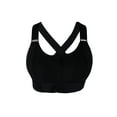 thumbnail image 1 of Minnieouse Sujetadores deportivos para mujer, correas ajustables, a prueba de golpes, soporte deportivo para gimnasio, chaleco deportivo con Ropa interior Negro l, 1 of 6