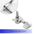 thumbnail image 3 of 12 Pieces Silver Acoustic Guitar Machine Heads Knobs Guitar String Tuning Peg Tuner(6 for Left + 6 for Right), 3 of 8
