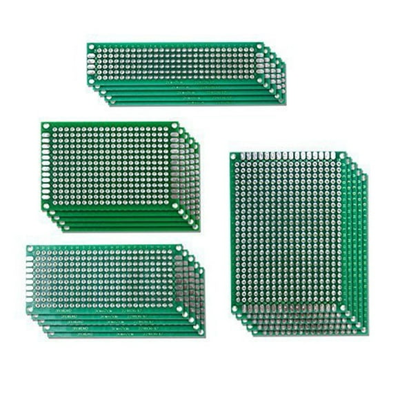 20pcs Double Side Prototype PCB Universal Printed Circuit Board