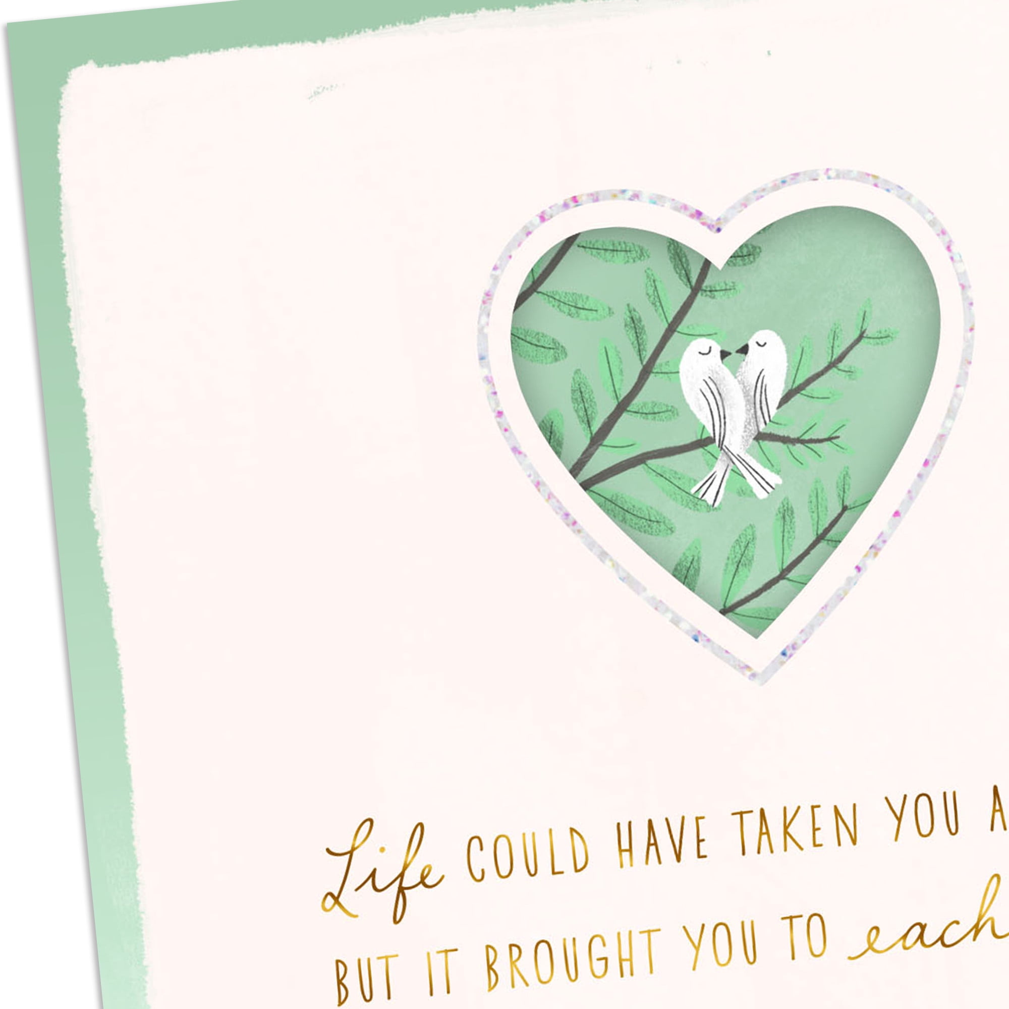 Hallmark Wedding Shower Card (Together Is Where You're Meant to Be)