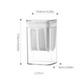 thumbnail image 5 of CIYISON Reusable Yogurts Drainer Food Strainer Yogurts Maker Cheese Moisture Separators for Whey Separation In Kitchens, 5 of 19