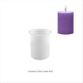 thumbnail image 2 of DIY Candle Holder Making [Large] Cylindrical Striped Candle Mold, 2 of 5
