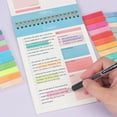 thumbnail image 4 of 4200 Pcs Book Tabs for Annotating, Transparent Sticky Tabs for Notebooks, Multicolor Small Sticky Notes, 4 of 7