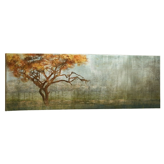 Serengeti Tree Canvas Wall Art Multi Earth