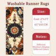 thumbnail image 6 of Hallway Runner Rug 2'x6' Washable Area Rugs Non Slip Laundry Rug Runner Floor Carpet Runners for Hallways Entryway Laundry Room Kitchen, 6 of 11