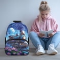 thumbnail image 2 of Yuyamidu Train Print Backpack for Boys School Bag for Elementary Primary Students Bookbag Large Capacity Shoulder Bag Casual Daypack Portable Back Pack, 2 of 7