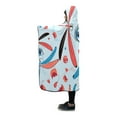 thumbnail image 1 of HATIART Hooded Blanket Woods Colorful Wearable Blanket Comfotable Hooded Throw Wrap Robe 50x60 Inch, 1 of 3