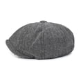 thumbnail image 3 of Sonducket Gorra plana Baker Father Brim Hombres Boinas Sombrero portátil al aire libre Moda Casual Ropa de ocio Sombrero Algodón Poliéster Regalo Sombreros Gris Sonducket AP012687-03, 3 of 6