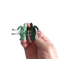 thumbnail image 4 of Pinza para el pelo XINYU Tortuga Marina Acetato Paquete de 2 Verde, 4 of 6