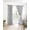 Gray, variant on Gray Flowers Blackout Curtains 96 Inches Long for Bedroom, Farmhouse Pastoral Vintage Plants Branches Thermal Insulated Room Darkening Black Out Window Curtain Panels Grommet Drapes for Living Room
