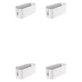 thumbnail image 4 of Billuyoard Organizador de cama colgante de 2 piezas, cesta colgante Premium de fácil instalación para dormitorio, organizador de artículos blanco 2Conjunto, 4 of 6