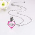 thumbnail image 4 of Hearbeingt Heart Crystal Ash Holder Necklace, Stainless Steel, 18 in, 4 of 9