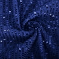 thumbnail image 6 of Womens Shirts Sequin Shirt Blue Long Sleeve Sparkle Shirt Shiny Top Party Shirts Holiday Outfit, 6 of 6