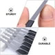 thumbnail image 3 of 20 limas de uñas de doble cara para manicura, lima de tiras de lijado, herramienta de manicura resistente, 3 of 8