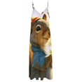 thumbnail image 4 of Funny Squirrel Sleeveless Dress for Women Clothing Female Women's Summer Skirt, 4 of 7