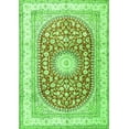 thumbnail image 1 of Ahgly Company Indoor Rectangle Persian Green Traditional Area Rugs, 2' x 5', 1 of 1