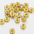 thumbnail image 6 of Pack of 100 Rhinestones Spacer Beads Loose Beads Jewelry Making Component Suitable for Necklace Crafting, 6 of 9