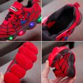thumbnail image 4 of Venta caliente Diseñadores Casual Running Spiderman Flashing Light Up Led Niños Deporte Niño Niñas Bebé Niños Zapatos Sincero Hogar, 4 of 5