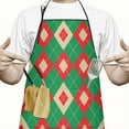 thumbnail image 2 of Christmas Adjustable Waterproof Apron for Adults 33x27 Inch – Cooking Apron with 2 Large Pockets, Durable Polyester Bib for Kitchen, Baking, BBQ, and Home Use, 2 of 6