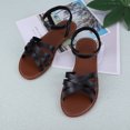 thumbnail image 4 of Sandalias de vestir cómodas con punta abierta zapatos de playa al aire libre sin cordones informales para mujer, 4 of 9