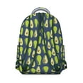 thumbnail image 3 of Avocado Themed Backpack – Roomy & Durable for School, Travel, Work, Cute Design, Comfortable Straps, Perfect Gift for Avocado Lovers, 3 of 6