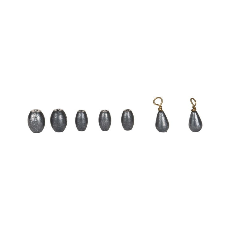 Ozark Trail 122-Piece Fishing Tackle Kit with Hooks Swivels Sinker