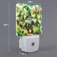 thumbnail image 2 of Balery st. patrick’s day gnomes Luz Nocturna LED con Sensor Automático, Enchufe con Sensor Crepuscular, Luz Suave de 0.5W para Dormitorio, Pasillo, Baño-EU, 2 of 7