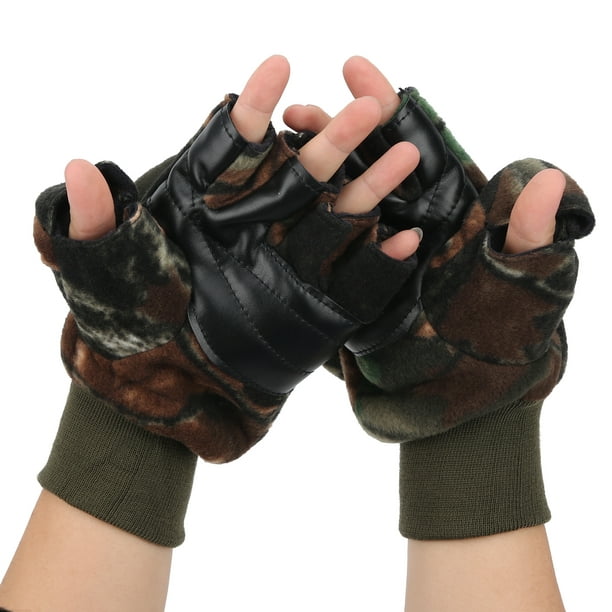Fishing Gloves, Winter Warm Gloves Wear Resistant Maintain Warm Free  Movement For Cold Weather 