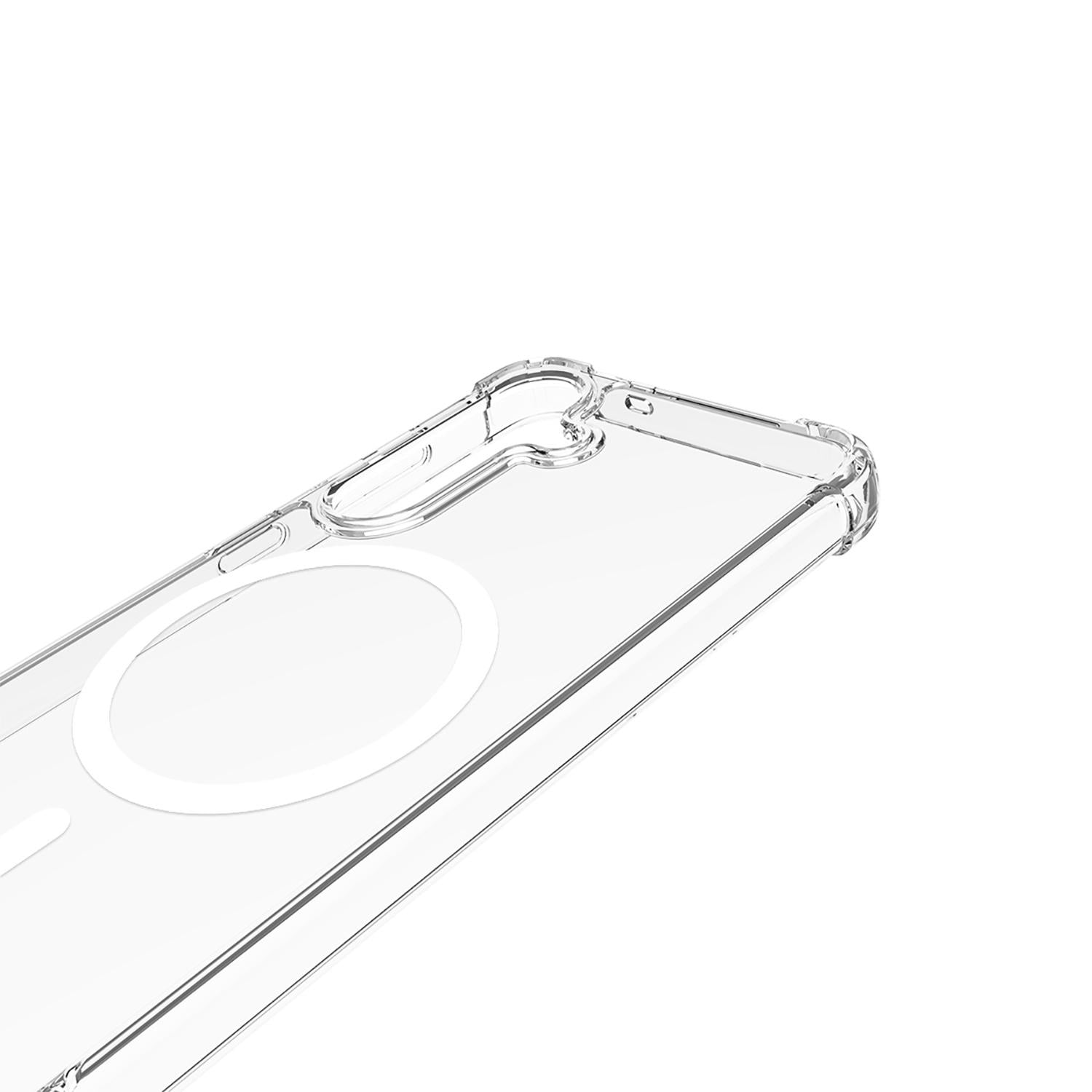 Blu Element DropZone Rugged Compatible w/Magnets Case Clear for Samsung Galaxy S25/Galaxy S24