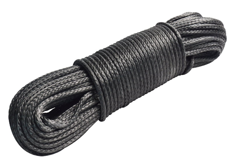 INTBUYING 10mm100ft 21165lbs Winch Rope 12Strand Braided Winch Rope
