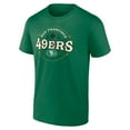 thumbnail image 2 of Men's Fanatics Kelly Green San Francisco 49ers Big & Tall Celtic T-Shirt, 2 of 3