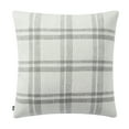 thumbnail image 2 of My Texas House 20" x 20" Emerson Reversible Green Plaid Cotton Decorative Pillow, 2 of 6