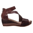 thumbnail image 3 of Antelope Women's Davi Leather Wedge Sandals, 3 of 5