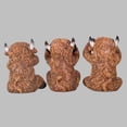 thumbnail image 7 of 3.03-Inch Resin Highland Cow Figurines Set of 3, Cute Farm Animal Decorations for Home Decor, 7 of 7