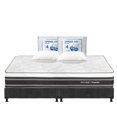 thumbnail image 1 of Colchón King Size Ergosum Restonic + Box + 2 Almohadas, 1 of 8