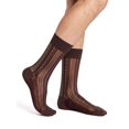 thumbnail image 2 of Deago 5 Pairs Men's Ultra Thin Dress Socks Summer Silk Sheer Casual Business Socks Nylon Sock Mid-Calf, 2 of 9