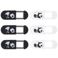 thumbnail image 1 of MasteelfCA 6pcs Laptops Camera Cover Panda Pattern Privacy Protection Webcam Cover Slide, 1 of 7