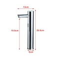 thumbnail image 2 of Miumaeov Single Handle Sink Faucet Automatic Infrared Sensor Faucet Alloy Smart Touchless Sink Faucet Water Tap for Both Home and Commercial, 2 of 13