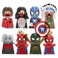 thumbnail image 2 of Bloques de construcción de dibujos animados de Disney para niños, Mini figuras de acción, juguetes de montaje, regalos para niños, X0280, XH1462, XH1464 hola suerte unisex, 2 of 2
