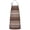 Brown Boho Geometric, variant on Boho Geometric Triangles and Rhombuses Apron-Garden Aprons for Women with Pockets-Cotton Linen Waterproof Kitchen Cooking Gardening Aprons Adjustable for Kitchen,Cooking,BBQ and Salon 33x27 Inch