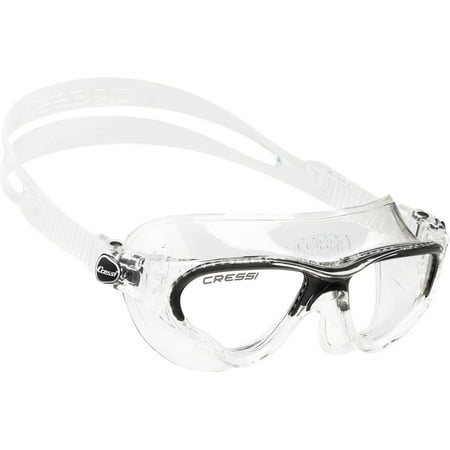 UPC: 0843607026543 | Cressi Child Cobra Goggles (Clear/Black  Clear Lenses)