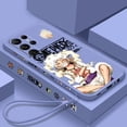 thumbnail image 1 of One Piece Luffy Zoro Cool Liquid Left Rope For Samsung Galaxy S24 S23 S22 S21 S20 FE S10 Ultra Plus Lite 5G Cover Back, 1 of 1