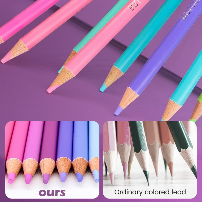 unicorn 68pcs colored pencils crayons oil